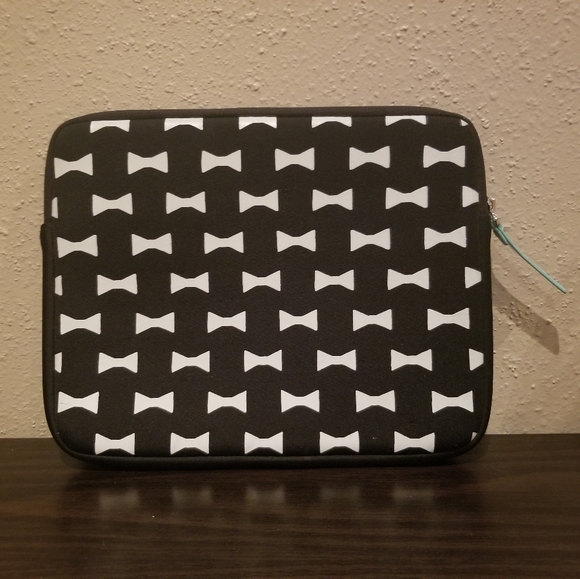 Kate spade bow tie padded tablet sleeve case - Picture 4 of 7